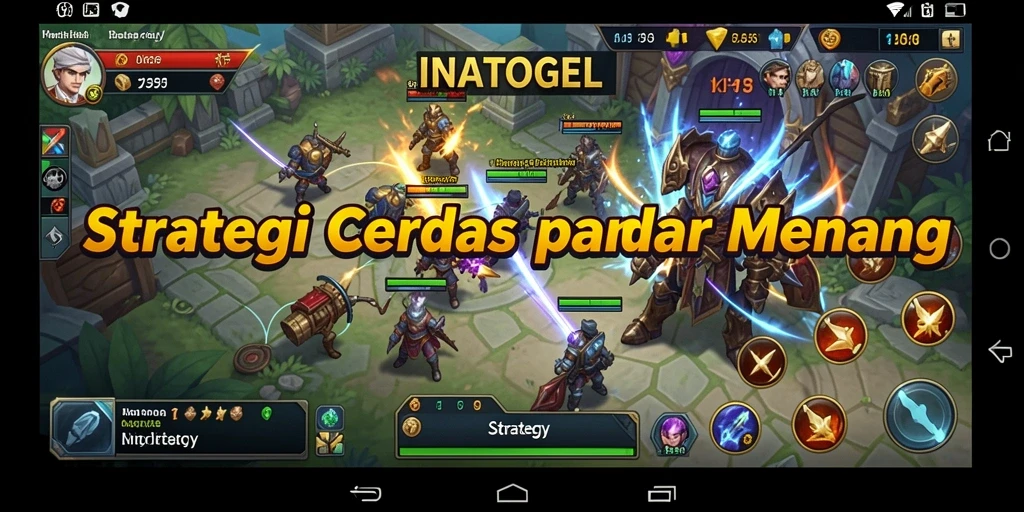 Tampilan antarmuka INATOGEL yang interaktif dan strategis.