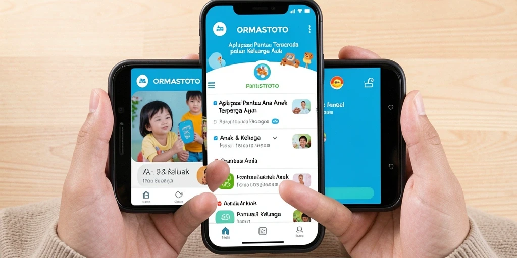 Antarmuka pengguna ORMASTOTO yang intuitif dan mudah digunakan.