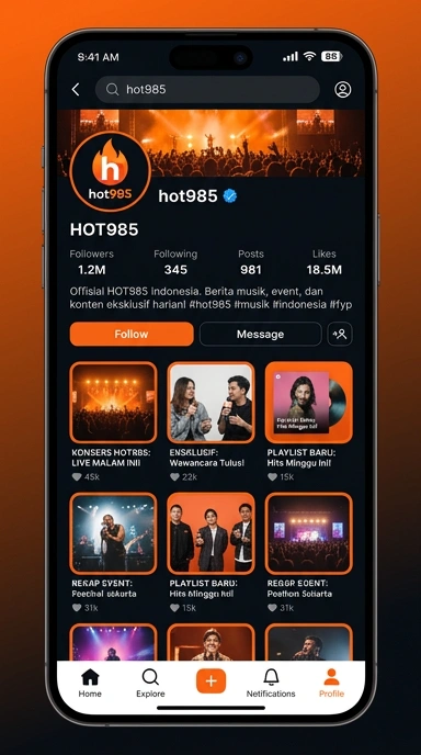 Halaman Resmi Unduh APK hot985 untuk Pengguna Android